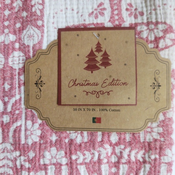 🎁PiuBelle Throw Blanket - Holiday Icons - Picture 5 of 12